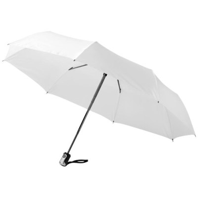 Picture of ALEX 21,5 FOLDING AUTO OPEN-CLOSE UMBRELLA in White Solid.