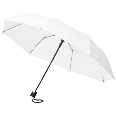 Picture of WALI 21 INCH FOLDING AUTO OPEN UMBRELLA in White