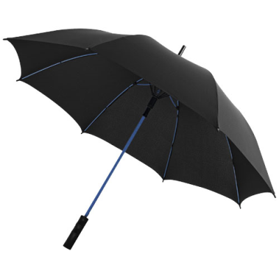 Picture of STARK 23 INCH WINDPROOF AUTO OPEN UMBRELLA in Blue & Solid Black.