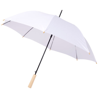 Picture of ALINA 23 INCH AUTO OPEN RECYCLED PET UMBRELLA in White