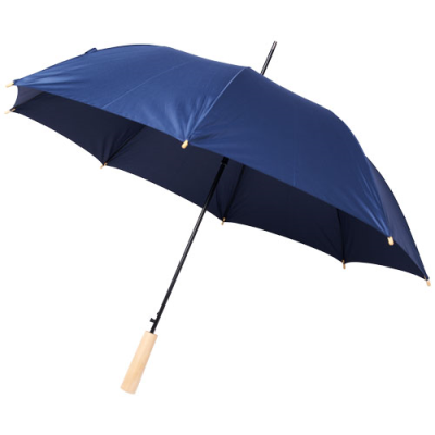 Picture of ALINA 23 INCH AUTO OPEN RECYCLED PET UMBRELLA in Navy.