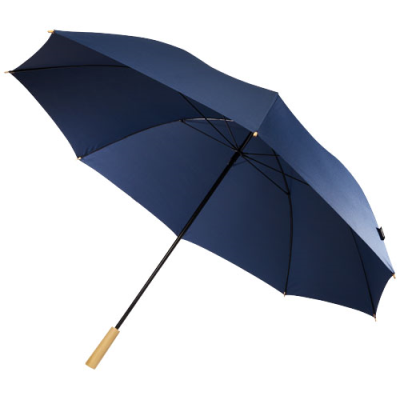 Picture of ROMEE 30 WINDPROOF RECYCLED PET GOLF UMBRELLA in Navy.