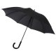 Picture of FONTANA 23 INCH AUTO OPEN UMBRELLA with Carbon Look & Crooked Handle