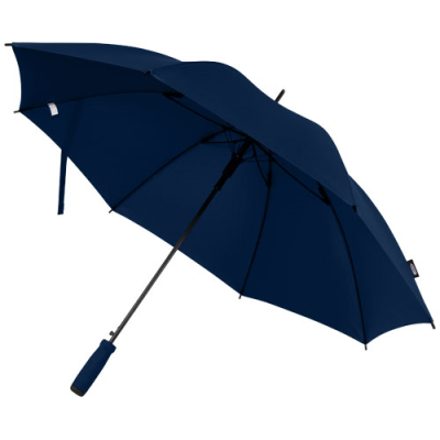 Picture of NIEL 23 INCH AUTO OPEN RECYCLED PET UMBRELLA in Navy.