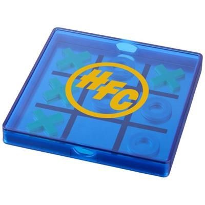 Picture of WINNIT MAGNETIC TIC-TAC-TOE GAME in Blue-transparent