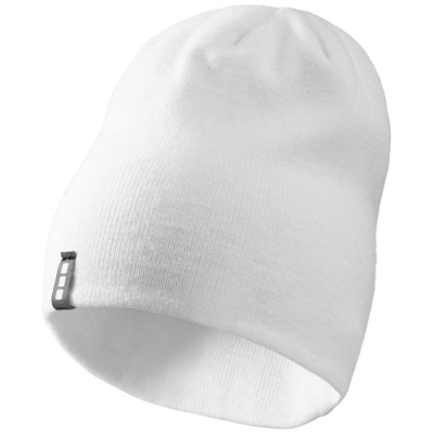 Picture of LEVEL BEANIE in White.
