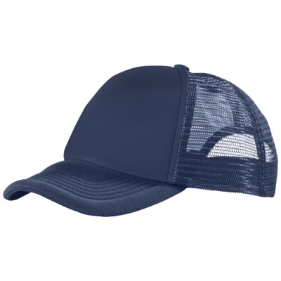 Picture of TRUCKER 5 PANEL CAP in Navy & Navy