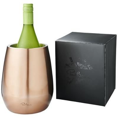 Picture of COULAN DOUBLE-WALLED STAINLESS STEEL METAL WINE BOTTLE COOLER in Copper