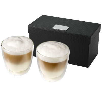 Picture of BODA 2-PIECE GLASS COFFEE CUP SET in Clear Transparent.