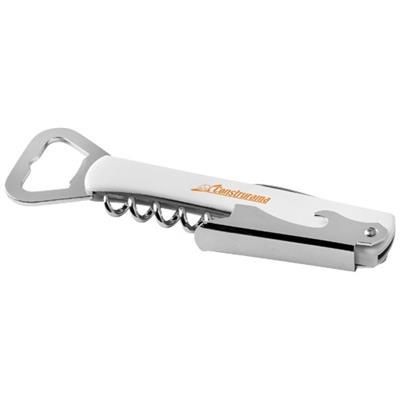 Picture of MILO WAITRESS KNIFE in White Solid-silver