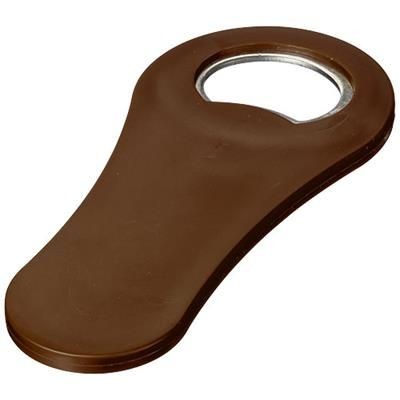 Picture of RALLY MAGNETIC DRINK BOTTLE OPENER in Brown