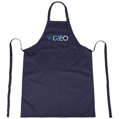 Picture of ZORA APRON with Adjustable Lanyard in Navy