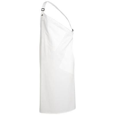 Picture of ANDRIA ASYMMETRIC APRON in White Solid