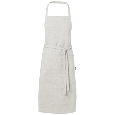 Picture of PHEEBS 200 G & M² RECYCLED COTTON APRON in Heather Grey.