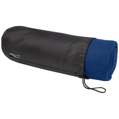 Picture of WILLOW GRS RPET POLAR FLEECE BLANKET in Navy