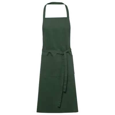 Picture of ORISSA 200 G & M² GOTS ORGANIC COTTON APRON in Forest Green