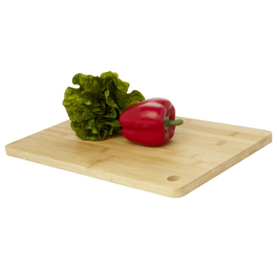 Picture of HARP BAMBOO CUTTING BOARD in Natural.