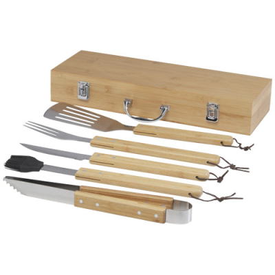 Picture of CHURRAS 5-PIECE BBQ SET in Natural.
