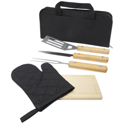 Picture of GRATAR 5-PIECE BBQ SET in Natural.