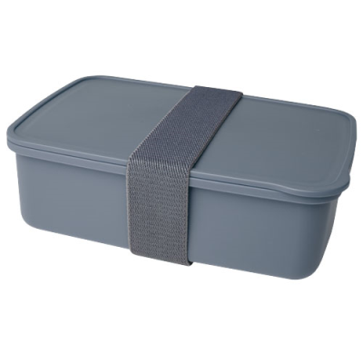 Picture of DOVI RECYCLED PLASTIC LUNCH BOX in Slate Grey