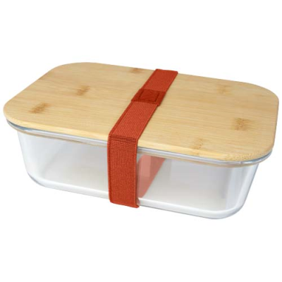 Picture of ROBY GLASS LUNCH BOX with Bamboo Lid