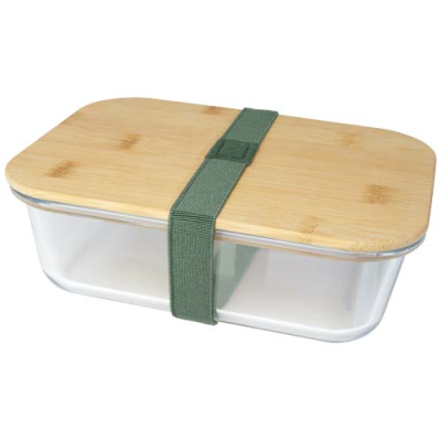 Picture of ROBY GLASS LUNCH BOX with Bamboo Lid