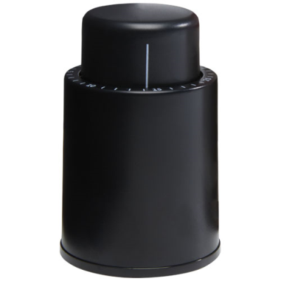 Picture of SANGIO WINE STOPPER in Solid Black.