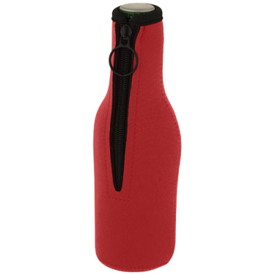 Picture of FRIS RECYCLED NEOPRENE BOTTLE SLEEVE HOLDER in Red.