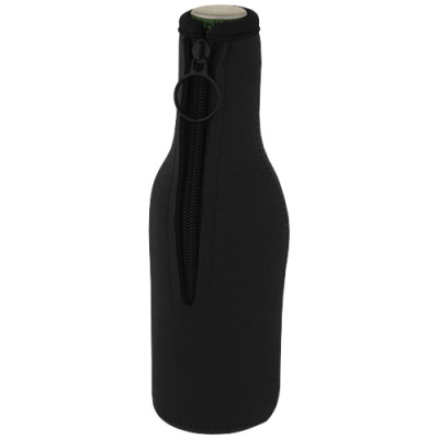 Picture of FRIS RECYCLED NEOPRENE BOTTLE SLEEVE HOLDER in Solid Black