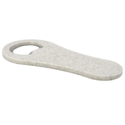 Picture of SCHYN WHEAT STRAW BOTTLE OPENER in White