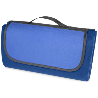 Picture of SALVIE RECYCLED PLASTIC PICNIC BLANKET in Royal Blue.