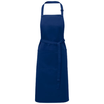 Picture of ANDREA 240 G & M² APRON with Adjustable Lanyard in Navy.