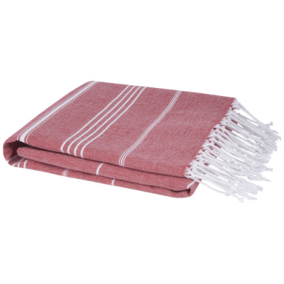 Picture of ANNA 150 G & M² HAMMAM COTTON TOWEL 100X180 CM in Red.