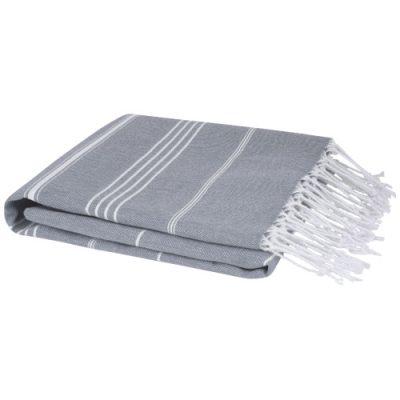 Picture of ANNA 150 G & M² HAMMAM COTTON TOWEL 100X180 CM in Grey.