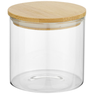 Picture of BOLEY 320 ML GLASS FOOD CONTAINER in Natural & Clear Transparent