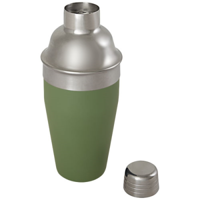 Picture of GAUDIE RECYCLED STAINLESS STEEL METAL COCKTAIL SHAKER in Heather Green.