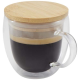 Picture of LENORA 250 ML GLASS CUP with Bamboo Lid