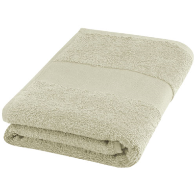Picture of CHARLOTTE 450 G & M² COTTON TOWEL 50X100 CM in Pale Grey.