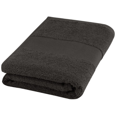 Picture of CHARLOTTE 450 G & M² COTTON TOWEL 50X100 CM in Anthracite Grey.