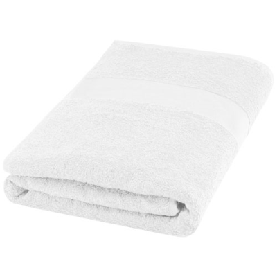 Picture of AMELIA 450 G & M² COTTON TOWEL 70X140 CM in White.