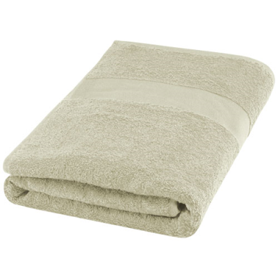 Picture of AMELIA 450 G & M² COTTON TOWEL 70X140 CM in Pale Grey.