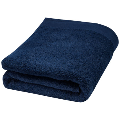 Picture of ELLIE 550 G & M² COTTON TOWEL 70X140 CM in Navy.