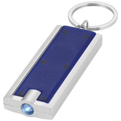 Picture of CASTOR LED KEYRING CHAIN LIGHT in Blue & Silver