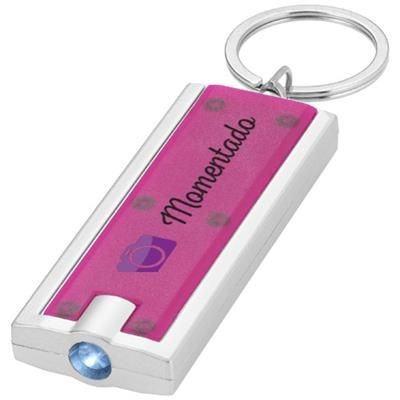Picture of CASTOR LED KEYRING CHAIN LIGHT in Magenta