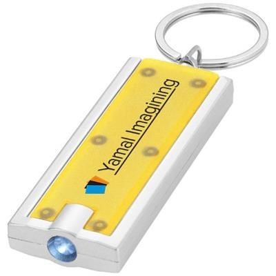 Picture of CASTOR LED KEYRING CHAIN LIGHT in Yellow