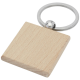 Picture of GIOIA BEECH WOOD WOOD SQUARED KEYRING CHAIN