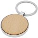Picture of MORENO BEECH WOOD WOOD ROUND KEYRING CHAIN