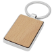 Picture of MAURO BEECH WOOD WOOD RECTANGULAR KEYRING CHAIN