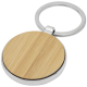 Picture of NINO BAMBOO ROUND KEYRING CHAIN