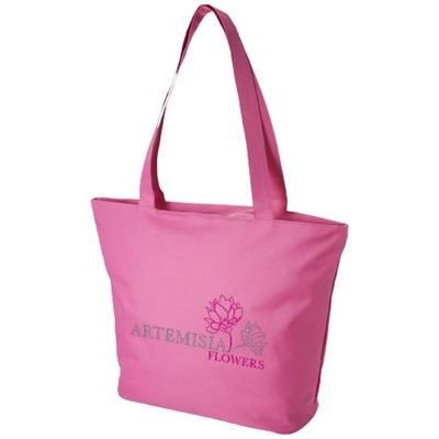 Picture of PANAMA ZIPPERED TOTE BAG in Pink